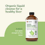 Complete Natural Products Liquid Liver Supplement label close-up