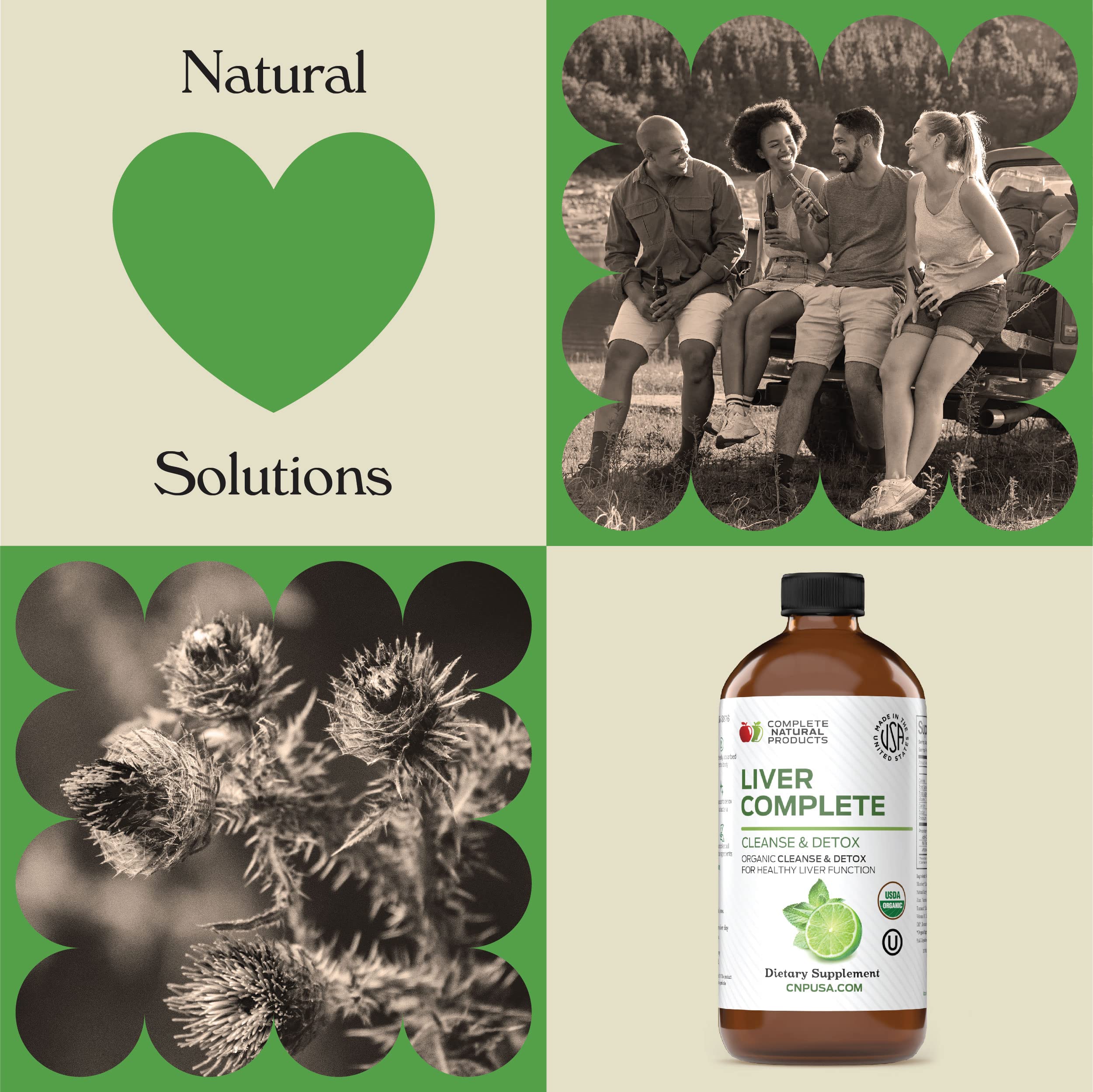 Complete Natural Products Liver Complete Organic Liver Cleanse with measurement