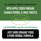 Complete Natural Products Liver Support Liquid 16oz bottle close-up