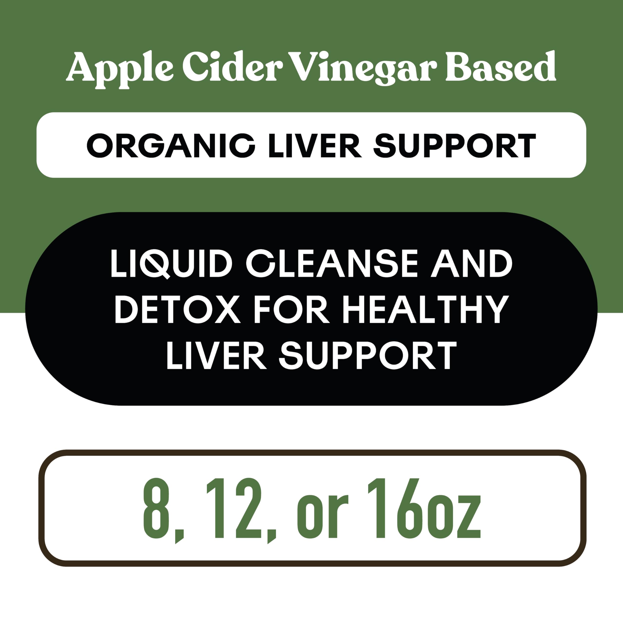 Complete Natural Products Liver Support Liquid 16oz on a wooden table