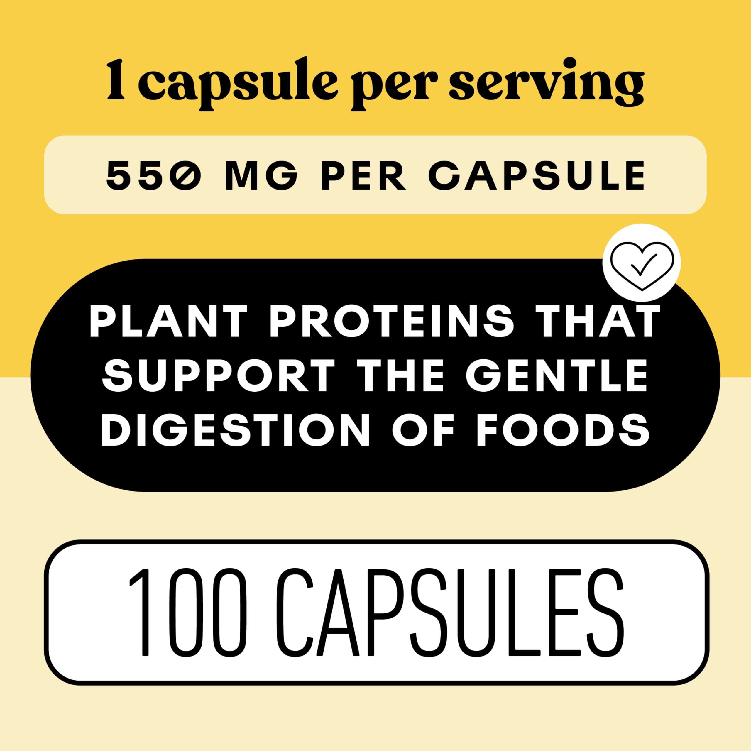 Complete Natural Products Multi-Enzymes capsules in hand