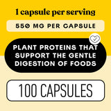 Complete Natural Products Multi-Enzymes capsules in hand