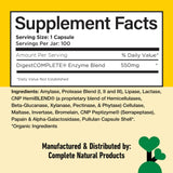 Complete Natural Products Multi-Enzymes ingredients list