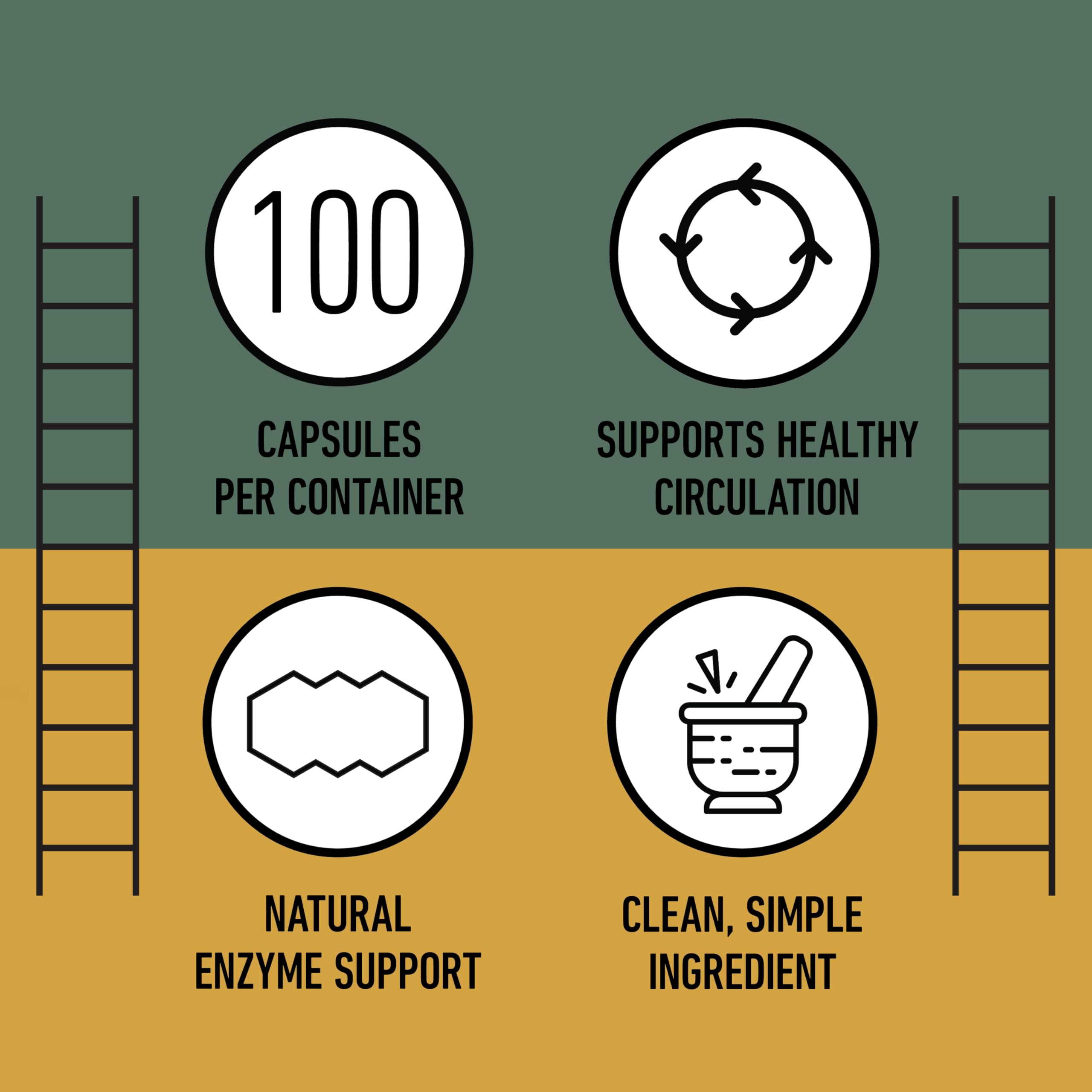 Complete Natural Products Nattokinase supplement with green leaves