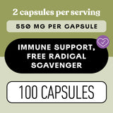 Complete Natural Products Olive Leaf Extract Capsules with measuring spoon