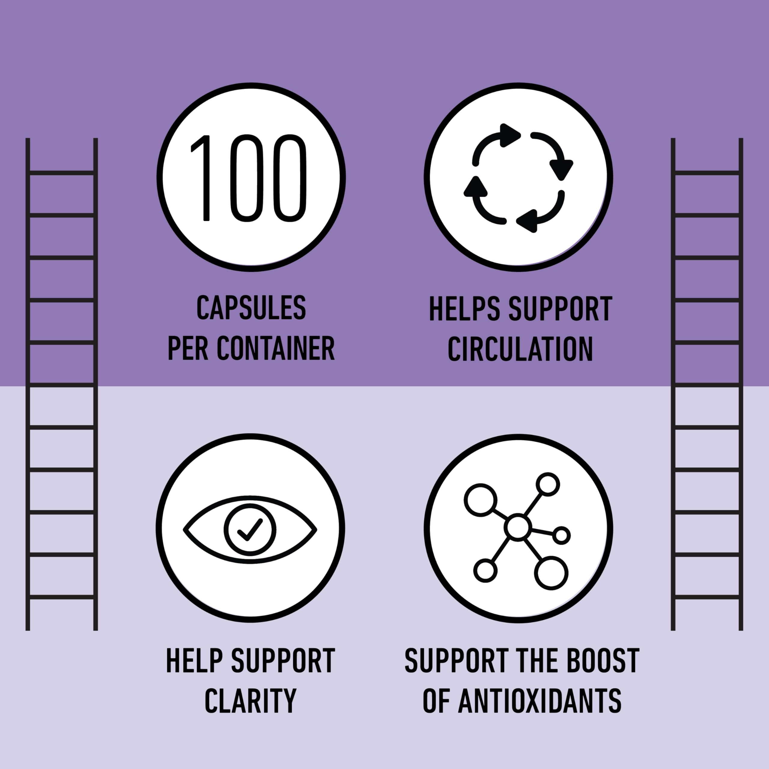 Complete Natural Products Organic Grape Seed Capsules with fresh grapes