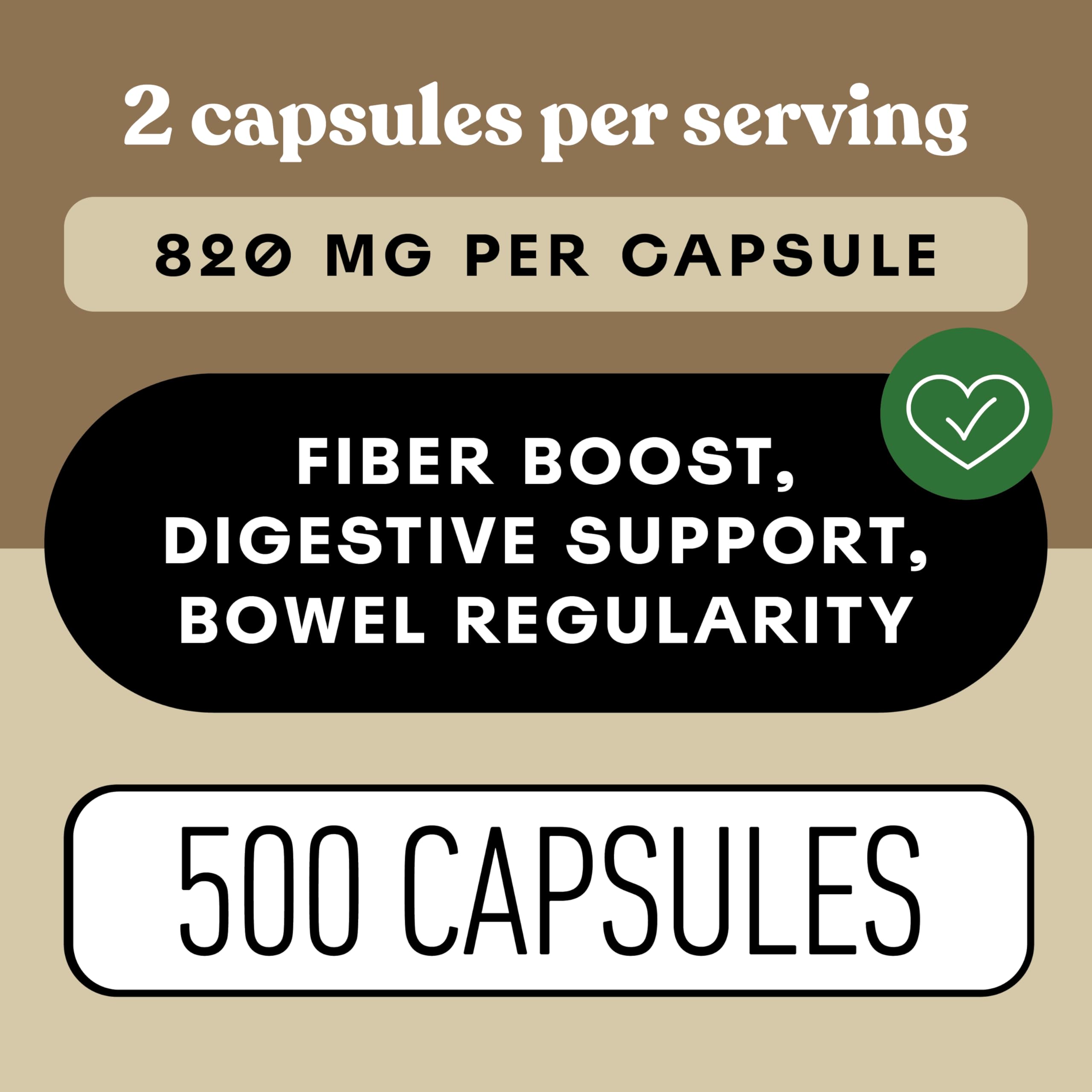 Complete Natural Products Psyllium Husk Capsules packaging