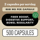 Complete Natural Products Psyllium Husk Capsules packaging