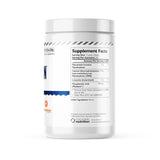 Complete Nutrition Alpha Gain Creatine Powder side view with nutritional information