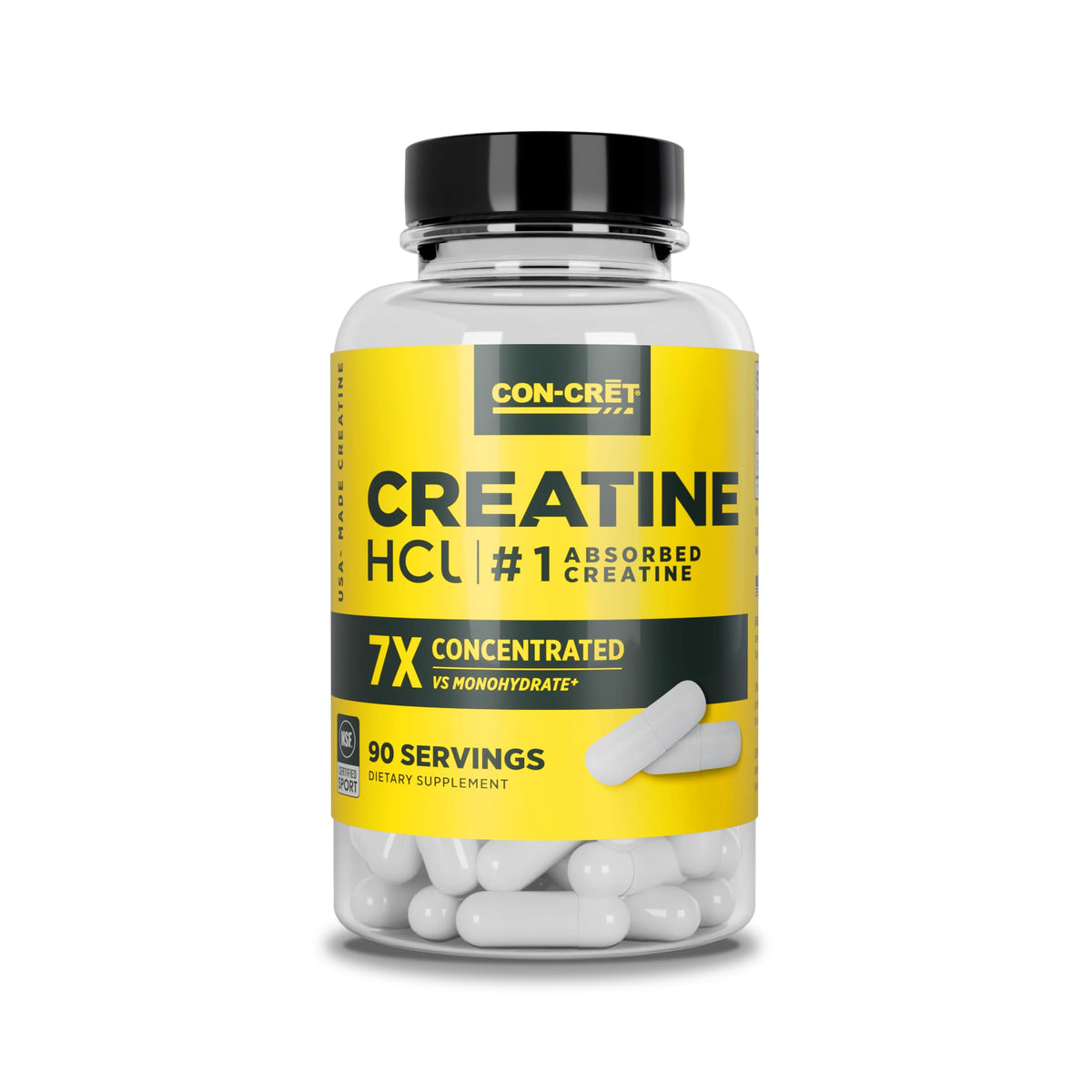 CON-CRET Creatine HCl 100g front view packaging