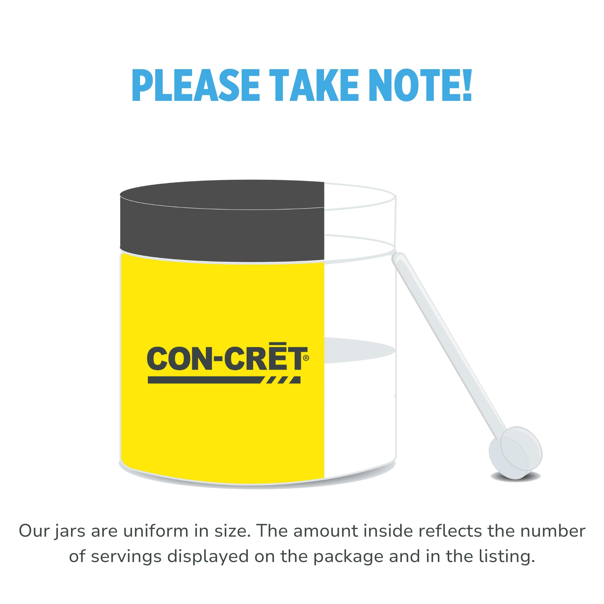 CON-CRET Creatine HCl 141g on a wooden table