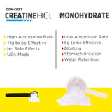 CON-CRET Creatine HCl 48g ingredients list