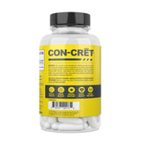 CON-CRET Creatine HCl 72g product dimensions on table
