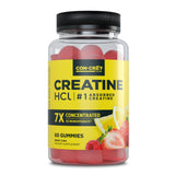 CON-CRET Creatine HCl Gummies front view with packaging