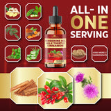 Cona Nature 12in1 Berberine Liquid Drops label close-up