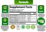 Cona Nature Amla Capsules showing supplement facts