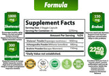 Cona Nature Shatavari Capsules 2250mg side view showing capsule details
