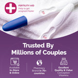 CONCEIVE PLUS Prenatal Vitamins 60 Capsules close-up of capsules