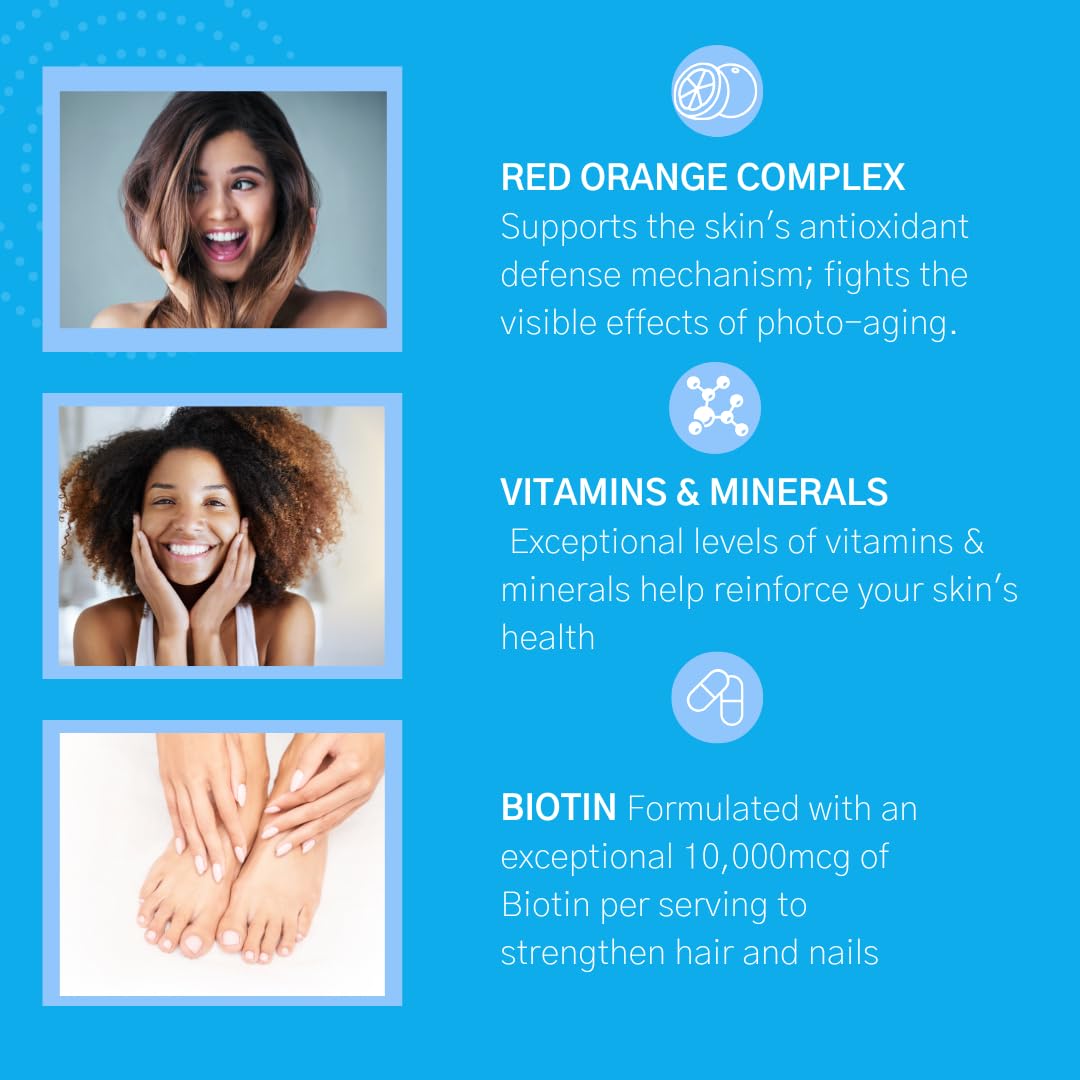 Consult Beaute Beaute Caps Pro Multivitamins 60 Capsules opened with capsules visible