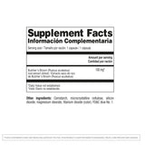 CONTRAVARIS Leg Vein Support Supplement ingredients list on back of packaging
