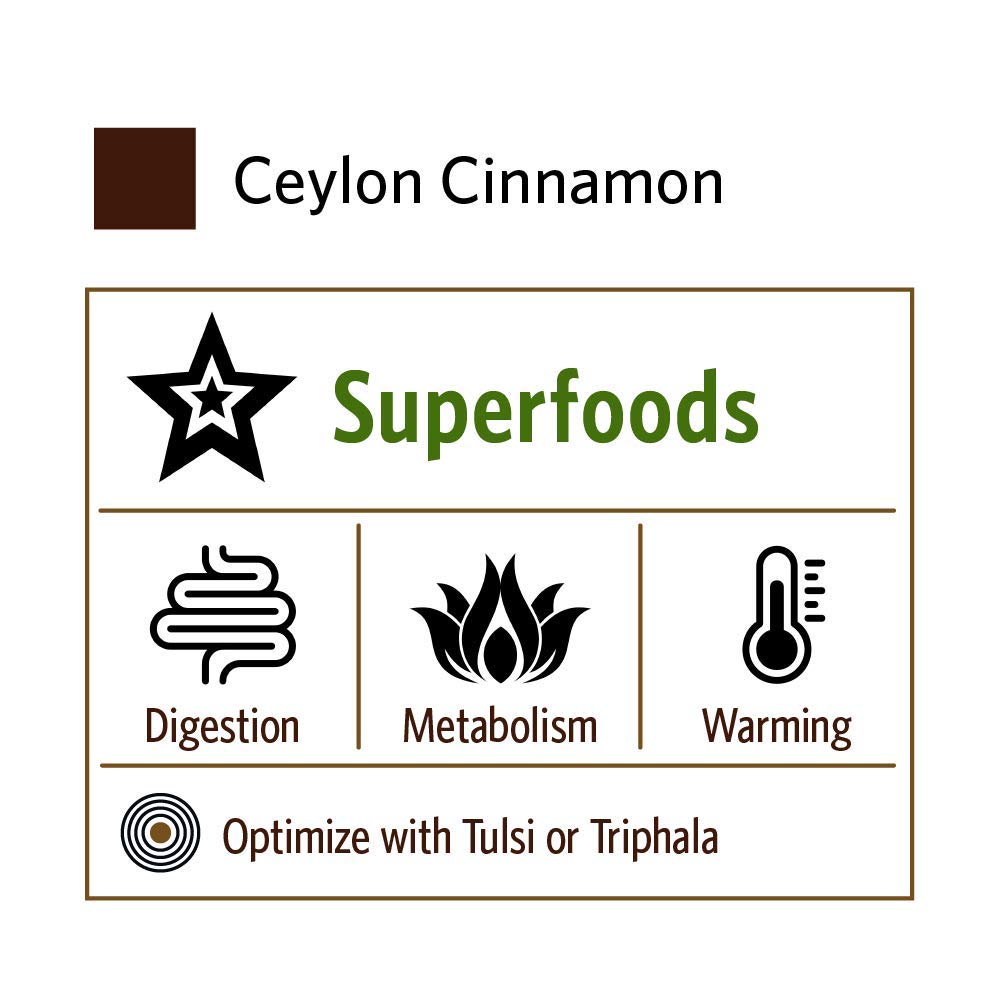 Cooking with ORGANIC INDIA Ceylon Cinnamon