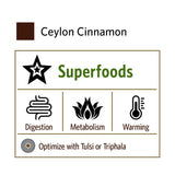 Cooking with ORGANIC INDIA Ceylon Cinnamon