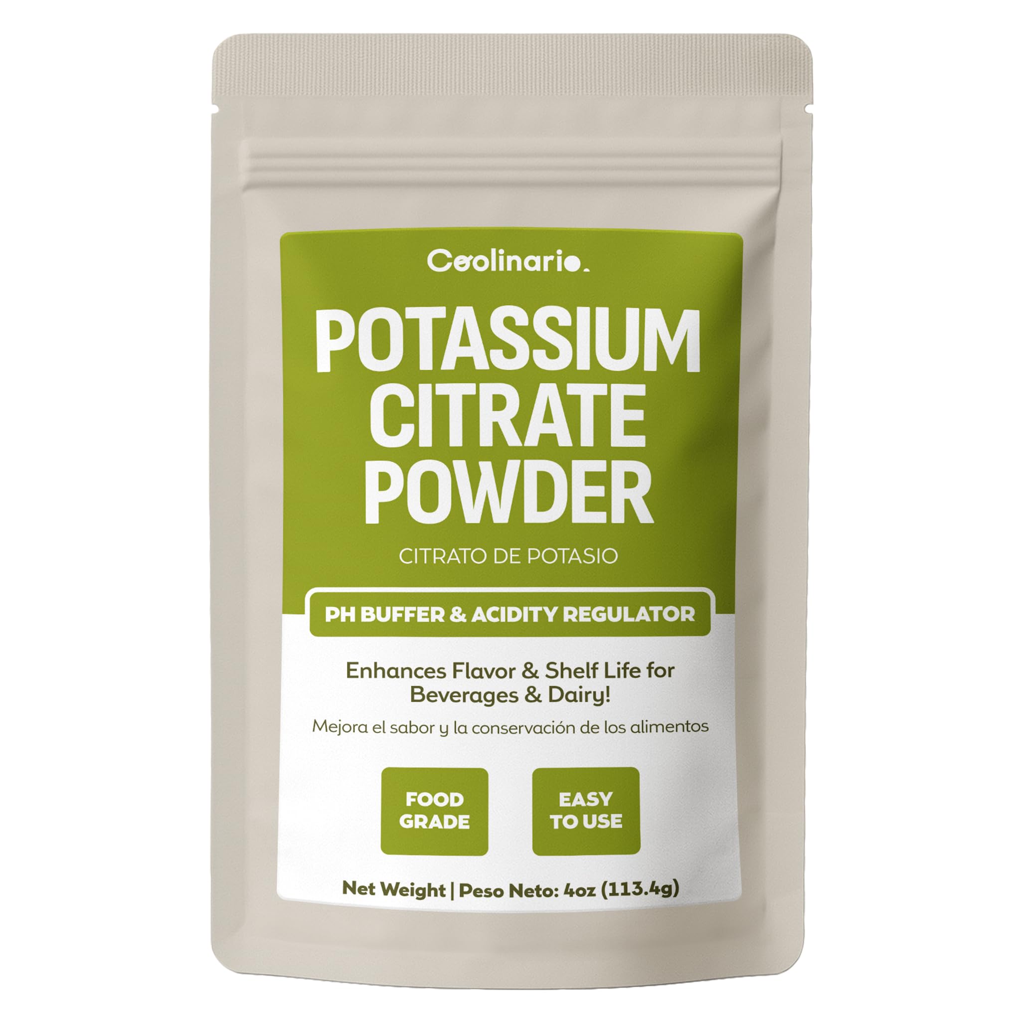 Coolinario Potassium Supplement 32g front view
