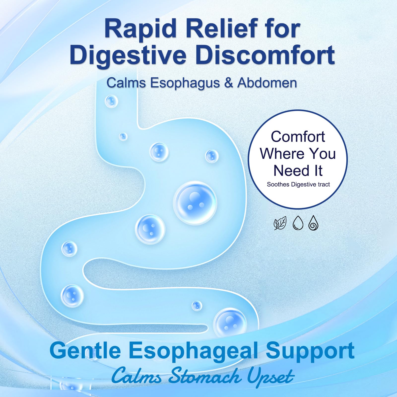 COOLKIN Esophageal Support Supplement capsule close-up