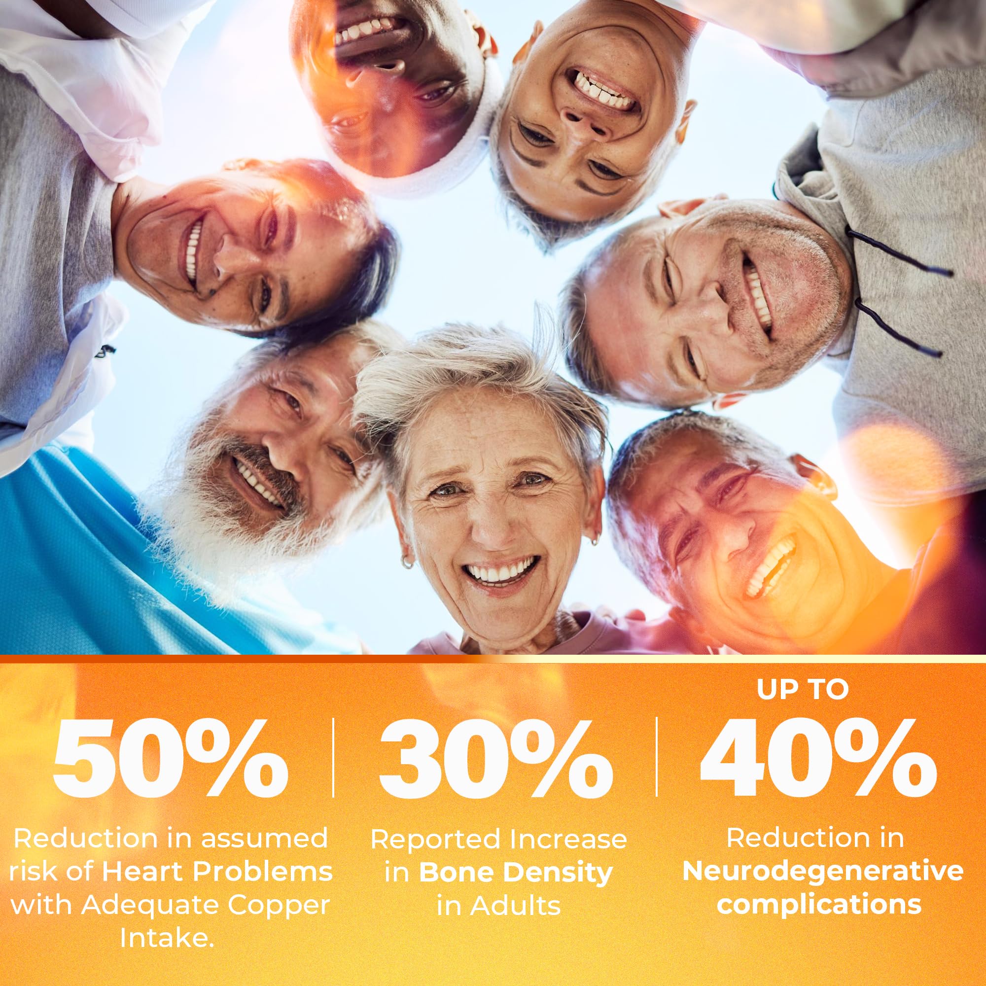Copper Protocol Copper Supplement lifestyle scene with healthy foods