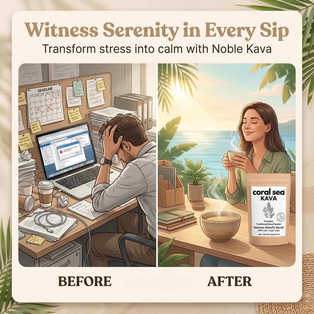 Coral Sea Kava Kava Powder in a bowl