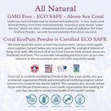 Coral White Coral Calcium EcoPure Powder packaging side view