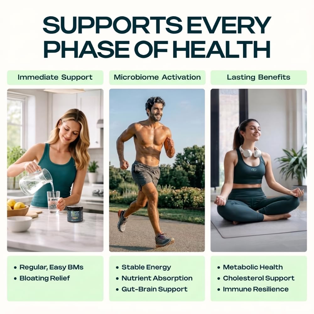 Core Fiber Daily Prebiotic Fiber Supplement Powder nutritional information