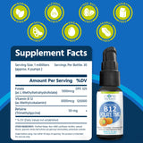 Core Med Science Liposomal B12 Folate TMG liquid spray dosage spray nozzle
