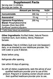 Core Med Science Liposomal Curcumin + Resveratrol liquid supplement pouring