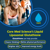Core Med Science Liposomal Glutathione 4 fl. oz. bottle with label