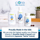Core Med Science Liposomal Glutathione 500mg softgels lifestyle scene