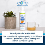 Core Med Science Liposomal Liquid Vitamin C with natural ingredients