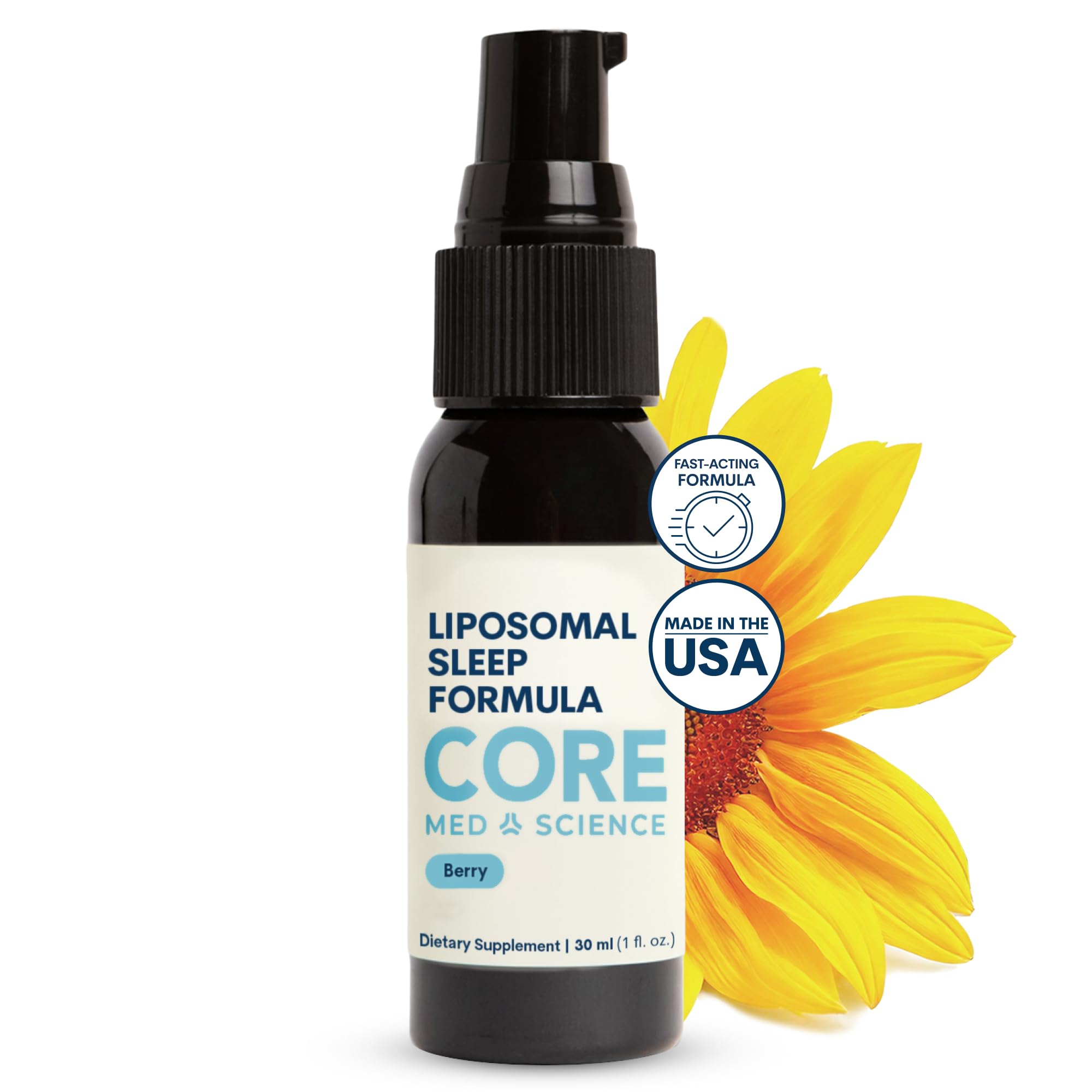 Core Med Science Liposomal Sleep Spray 1 Fl Oz front view