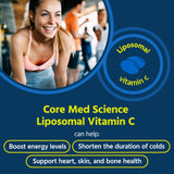 Core Med Science Liposomal Vitamin C bottle with 90 softgels