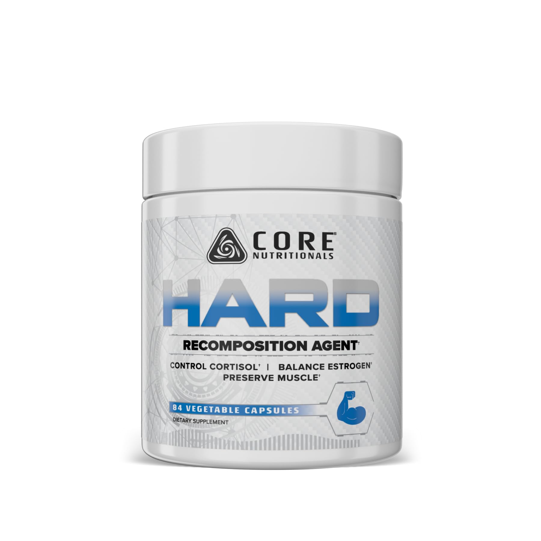 Core Nutritionals HARD blended vitamin and mineral supplement front view