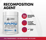 Core Nutritionals HARD capsules in a clear dish