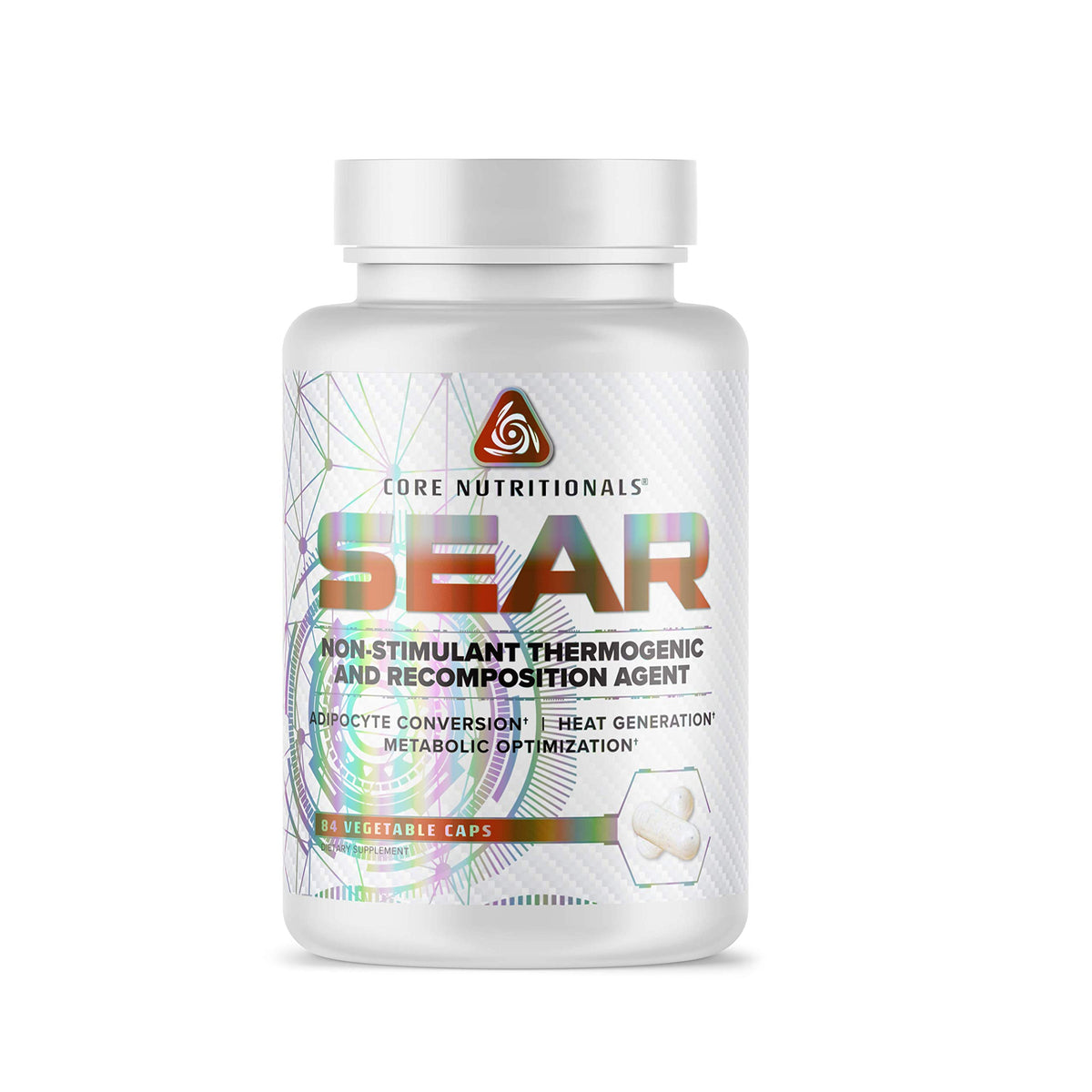 Core Nutritionals SEAR Fat Loss Support Supplement front view