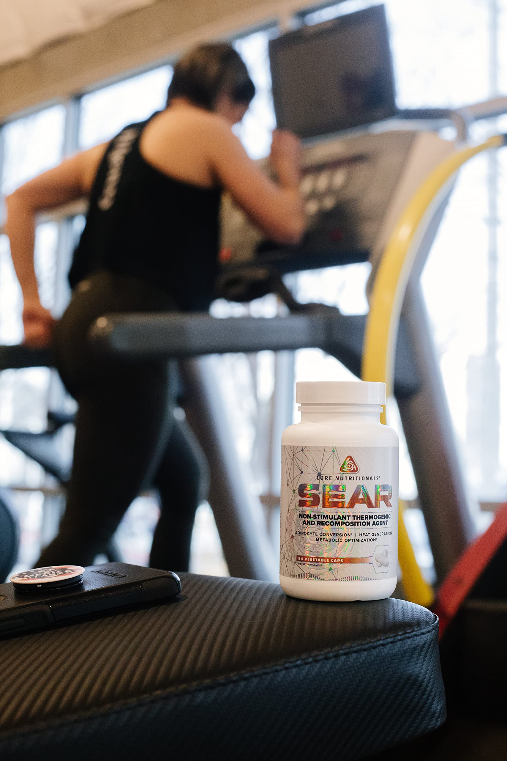 Core Nutritionals SEAR supplement capsules close-up