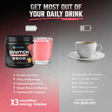 CoreBody Nutrition Switch Nootropic Powder scooping