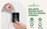 COREHEALTH Probiotic + Nootropic Blend 30 Billion CFU capsules on a table