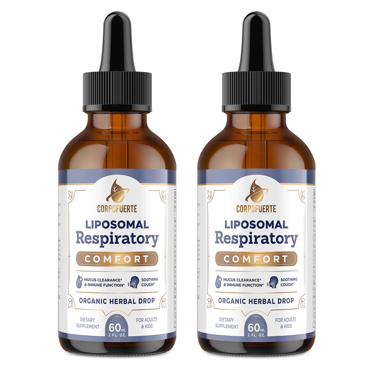 Corpofuerte Liposomal Respiratory Comfort 113g front view