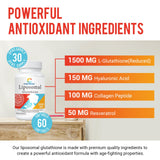 CORPORALIGHT Liposomal Glutathione Supplement 240g back view