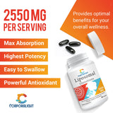 CORPORALIGHT Liposomal Glutathione Supplement 240g packaging
