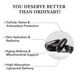 CORPORALIGHT Liposomal Glutathione Supplement bottle with cap
