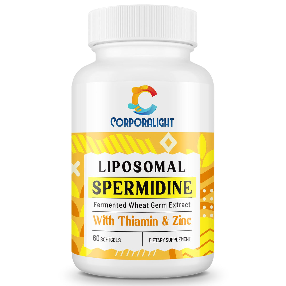 CORPORALIGHT Spermidine Supplement 30mg Softgel front view